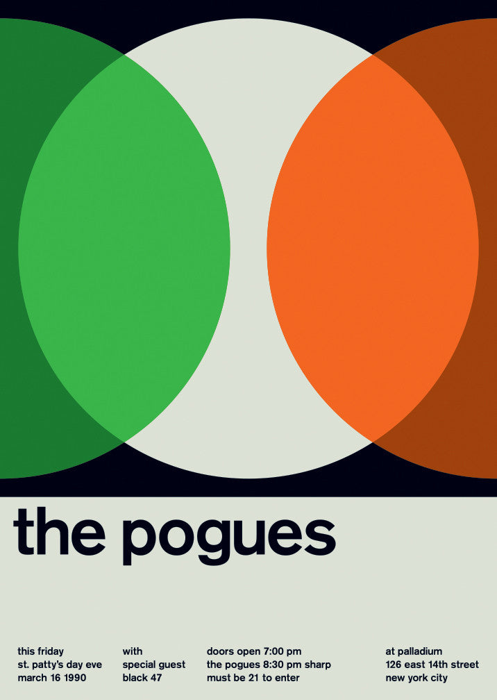 the pogues at palladium, 1990