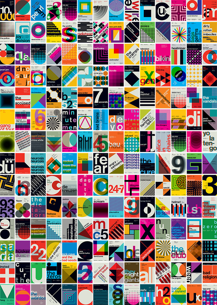 Swissted Poster Grid, 1970-1999