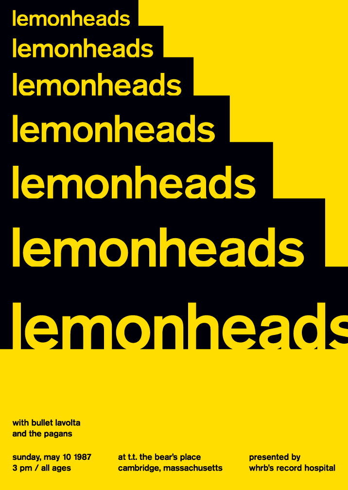 lemonheads at t.t. the bear's, 1987