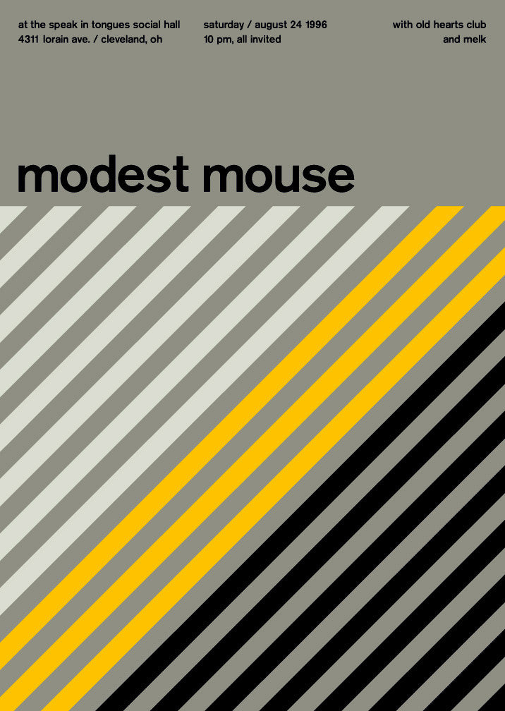modest mouse at speak in tongues, 1996