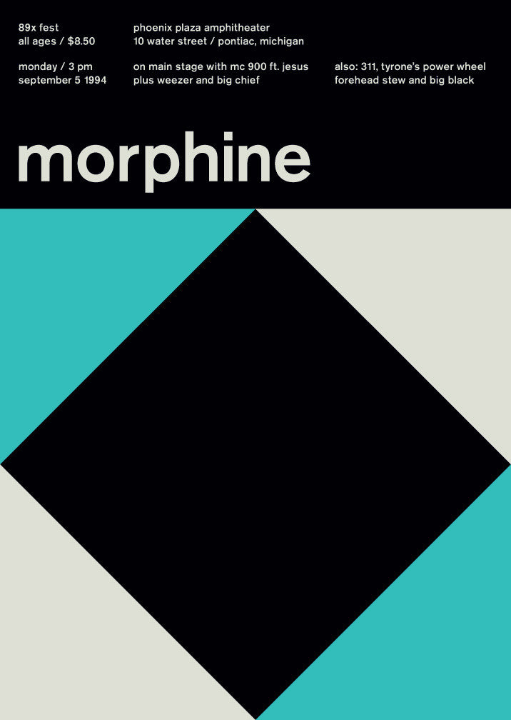 morphine at phoenix plaza, 1994