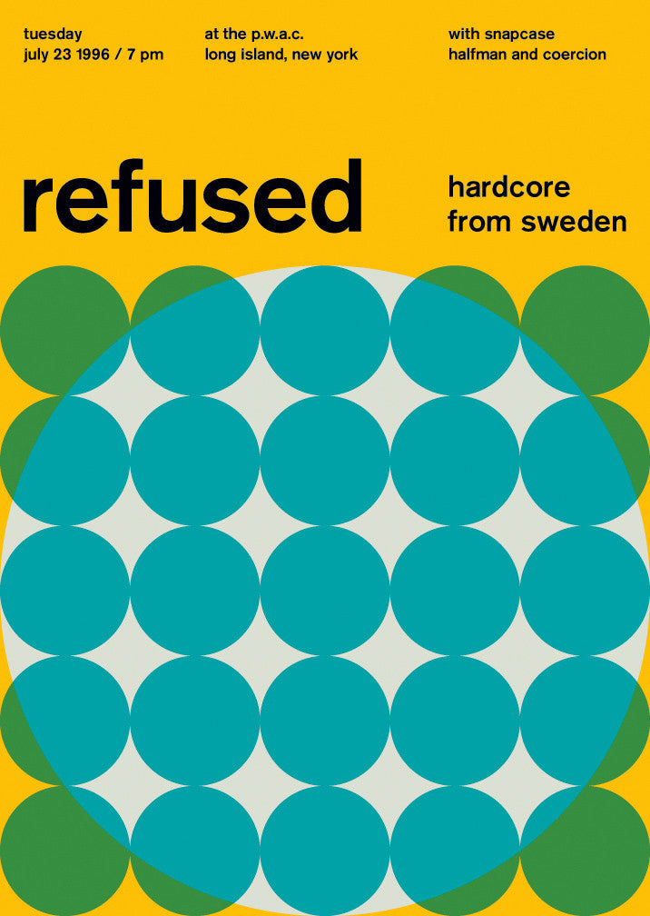 refused at the p.w.a.c., 1996