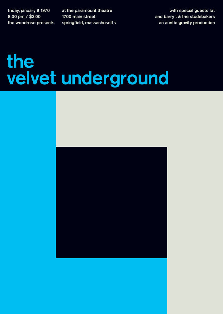 the velvet underground at paramount, 1970
