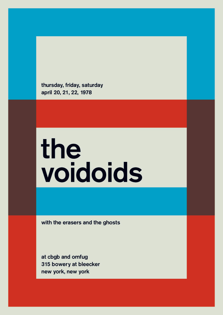 the voidoids at cbgb, 1978